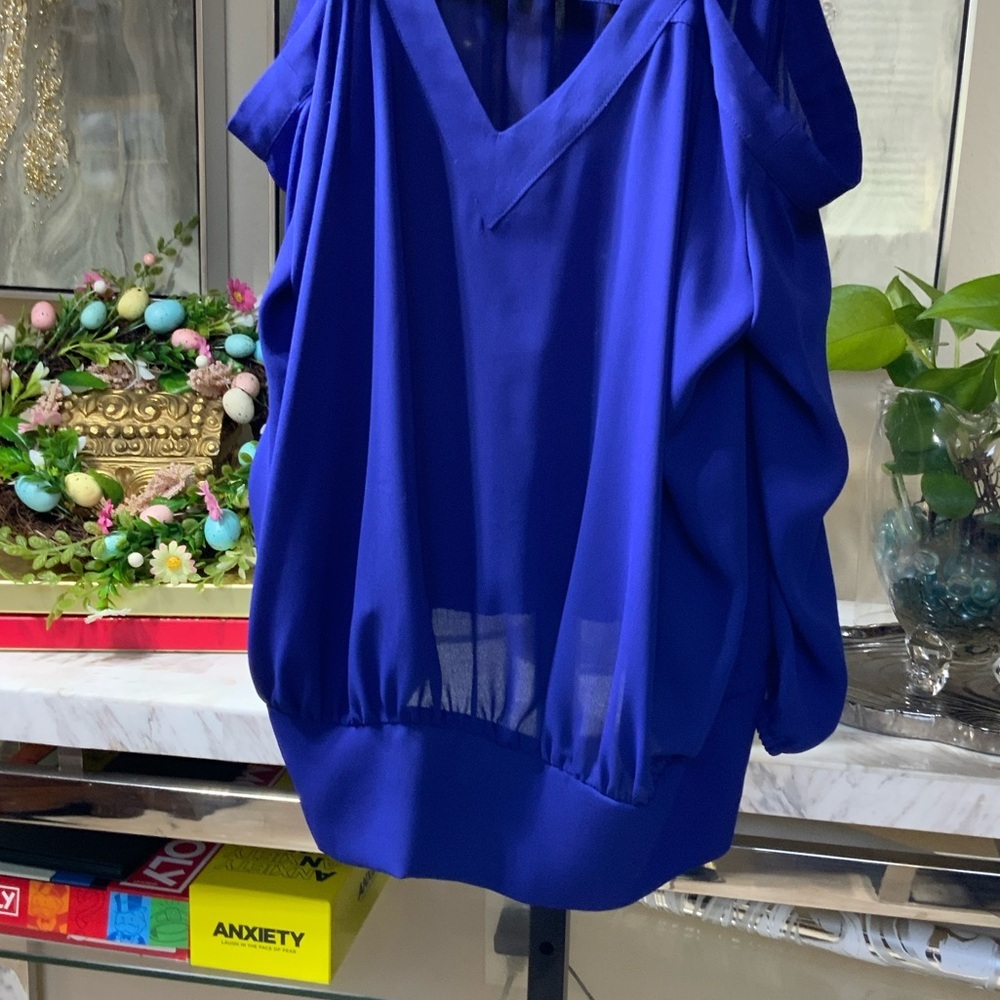 BOLD elements Royal Blue Camisole Top - Picture 5 of 8
